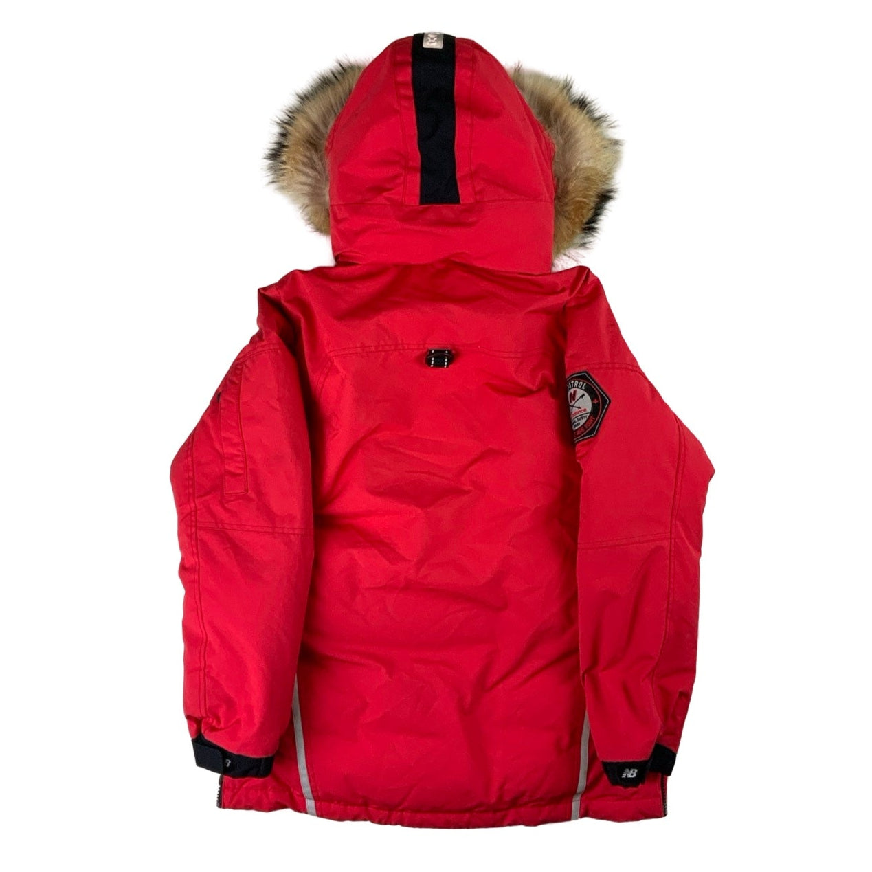 New Balance Faux Fur Hooded Jacket S M