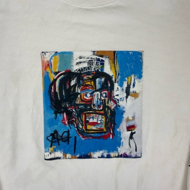 Vintage 90s 'Jean-Michel Basquiat' Art Graphic Sweatshirt XL 2XL