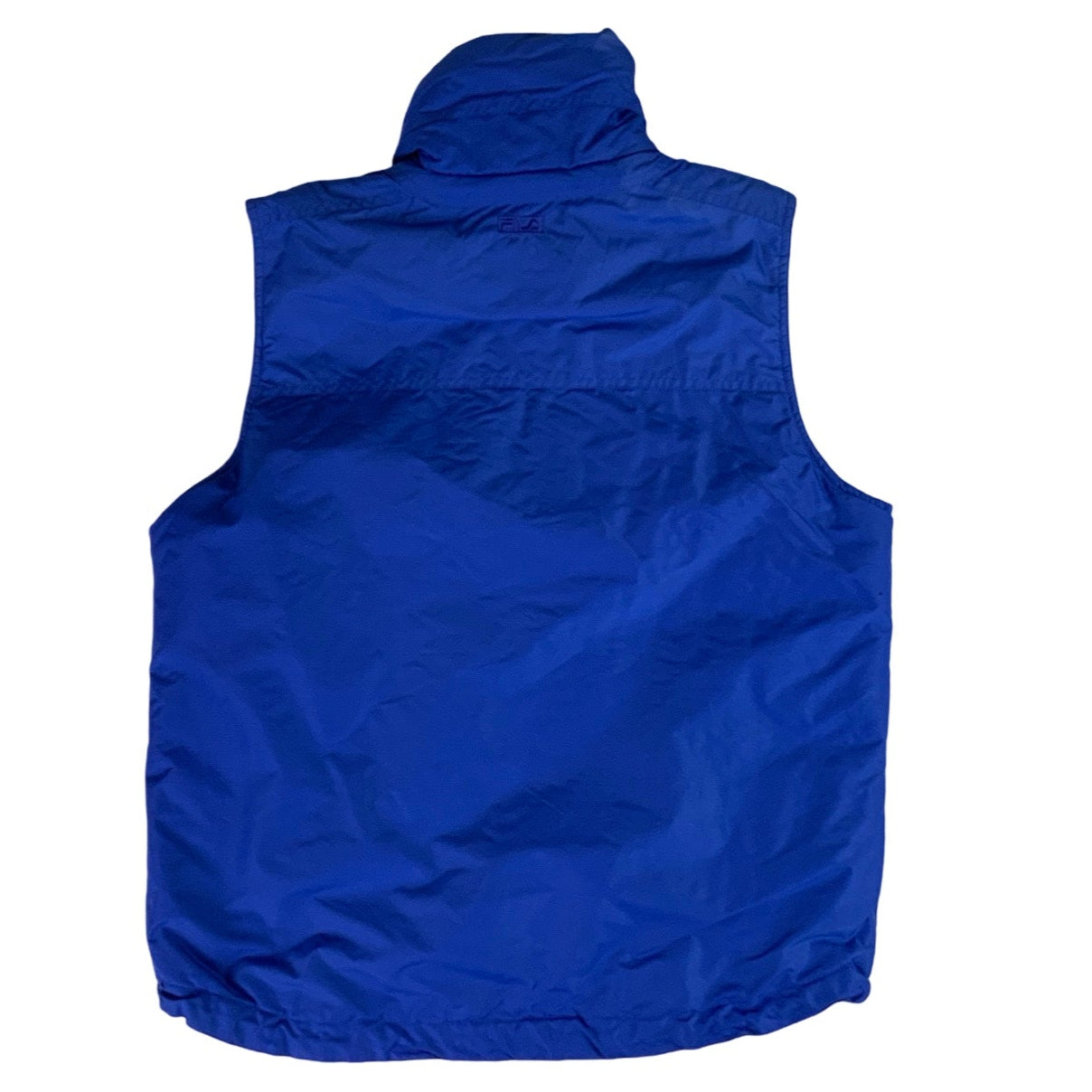 Blue Fila Puffer Body Warmer S M