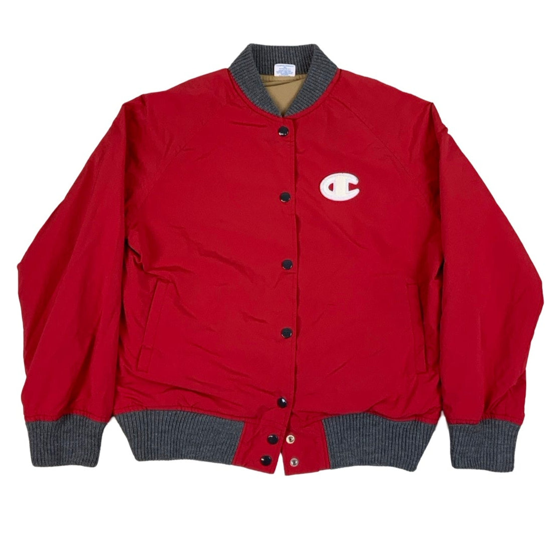 Vintage 90s Champion Women's Red Track Jacket M L
