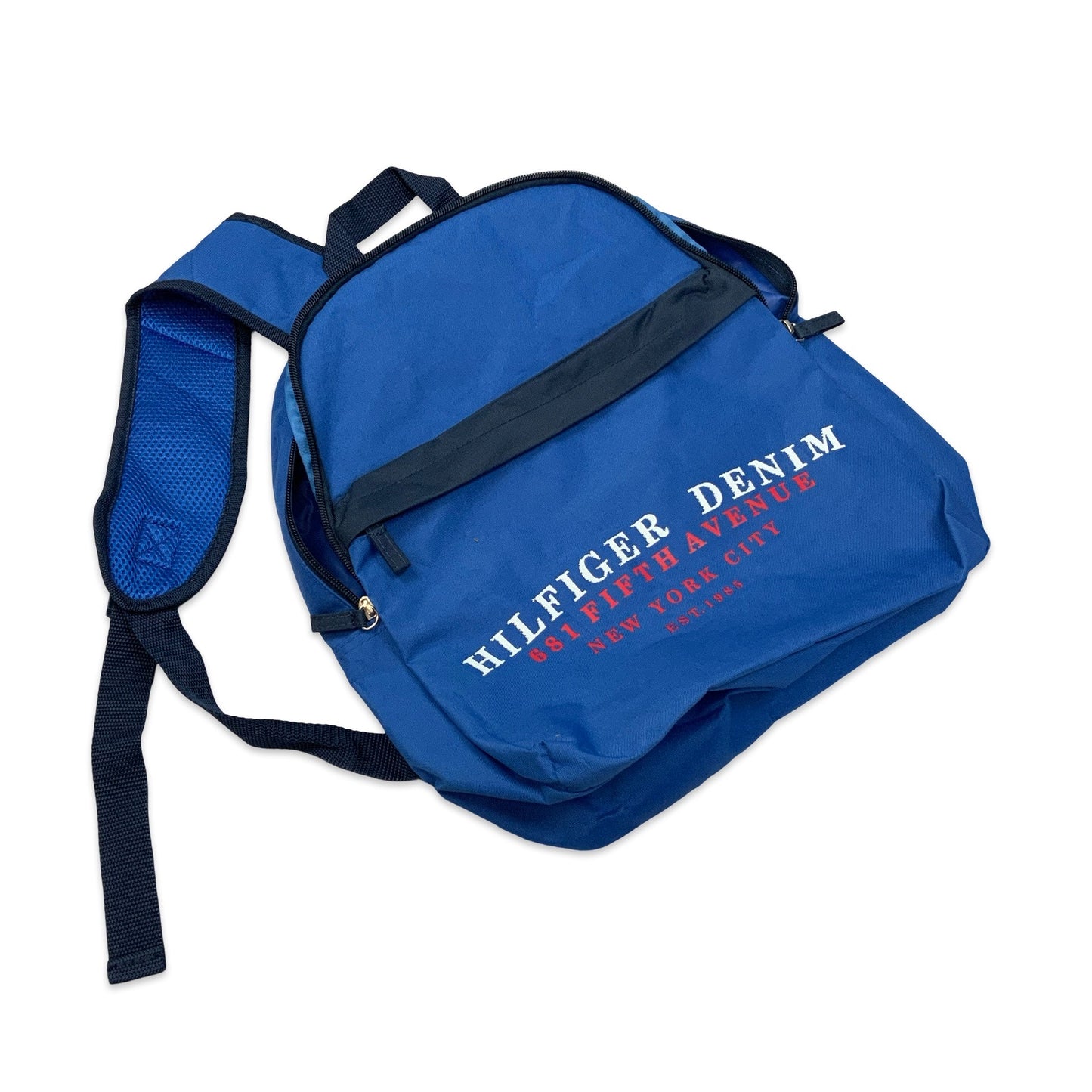 Preloved Blue Tommy Hilfiger Backpack