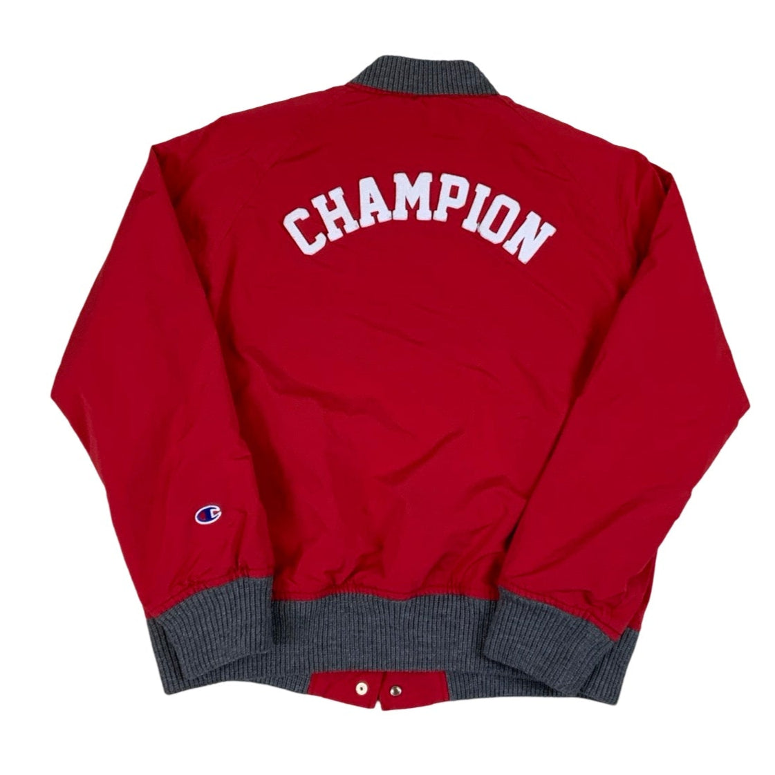 Vintage 90s Champion Women's Red Track Jacket M L