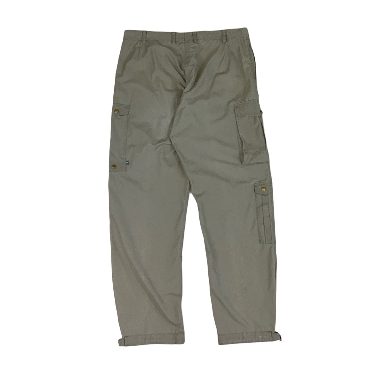 Vintage Fjällräven Cream Outdoor Cargo Trousers W36 L33