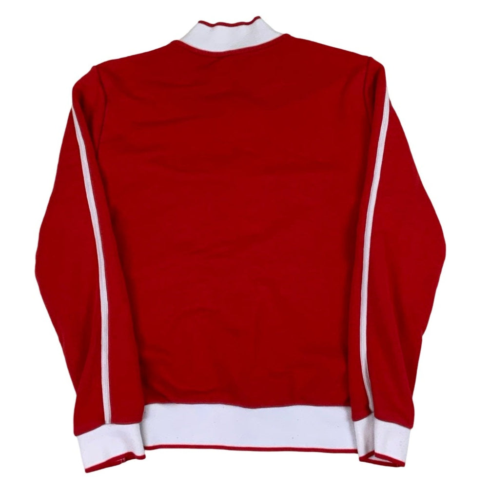 Vintage Wranger Red White Zip-up Track Jacket S M