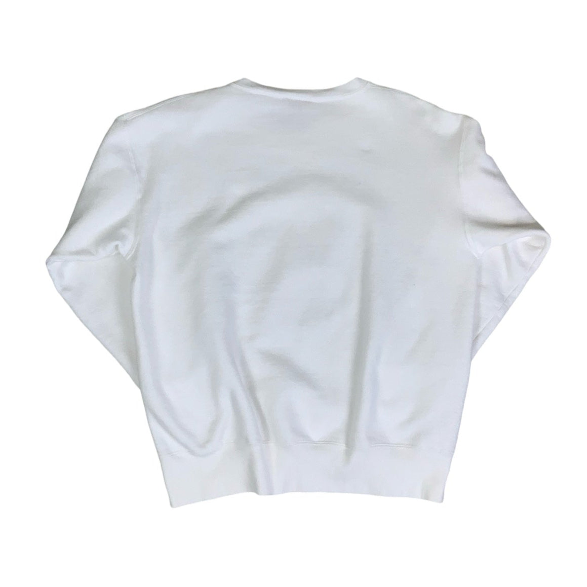 Vintage 90s 'Mann's Tavern' Suffolk, England 'Delta' White Crest Graphic Sweatshirt