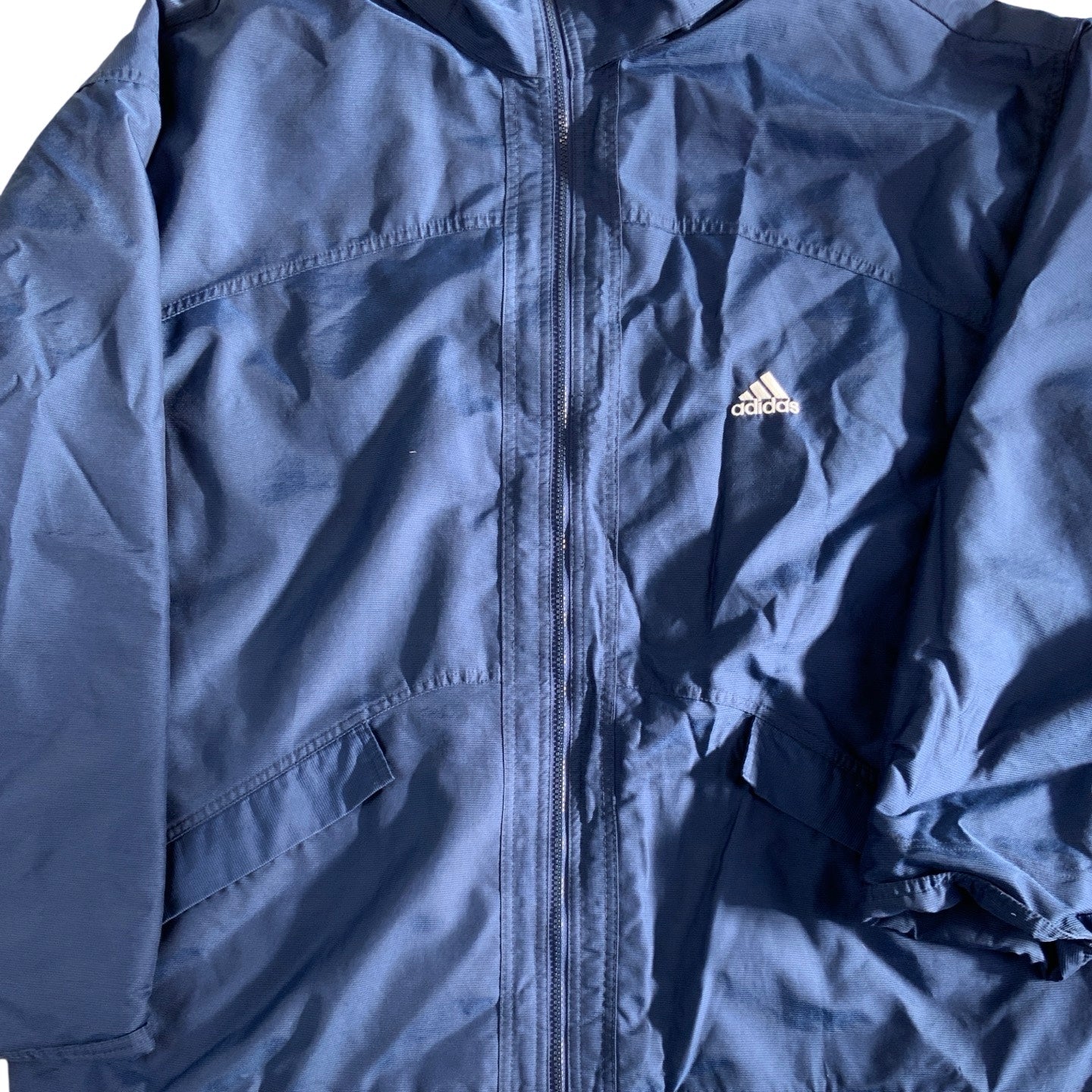 Vintage Navy Adidas Track Jacket XL XXL