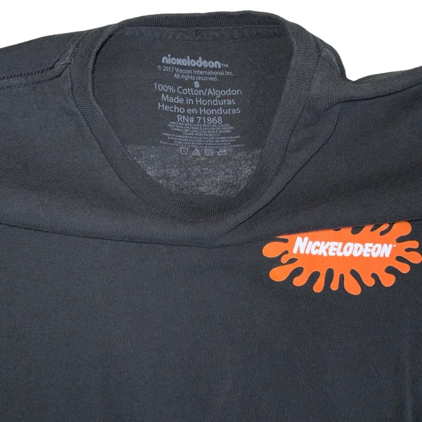 Vintage 2017 'Nickelodeon' Official Cartoon Graphic T-Shirt XS