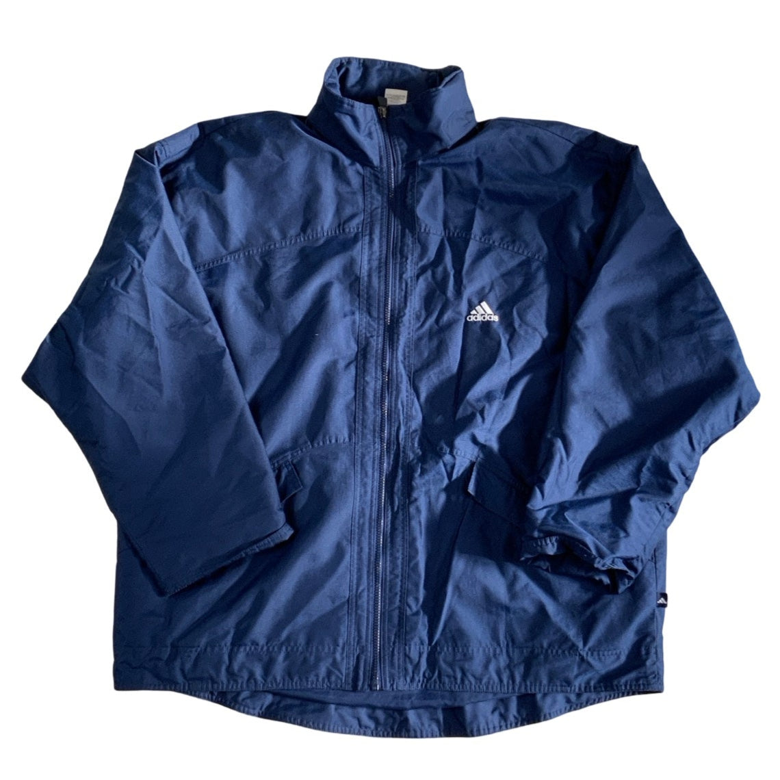 Vintage Navy Adidas Track Jacket XL XXL