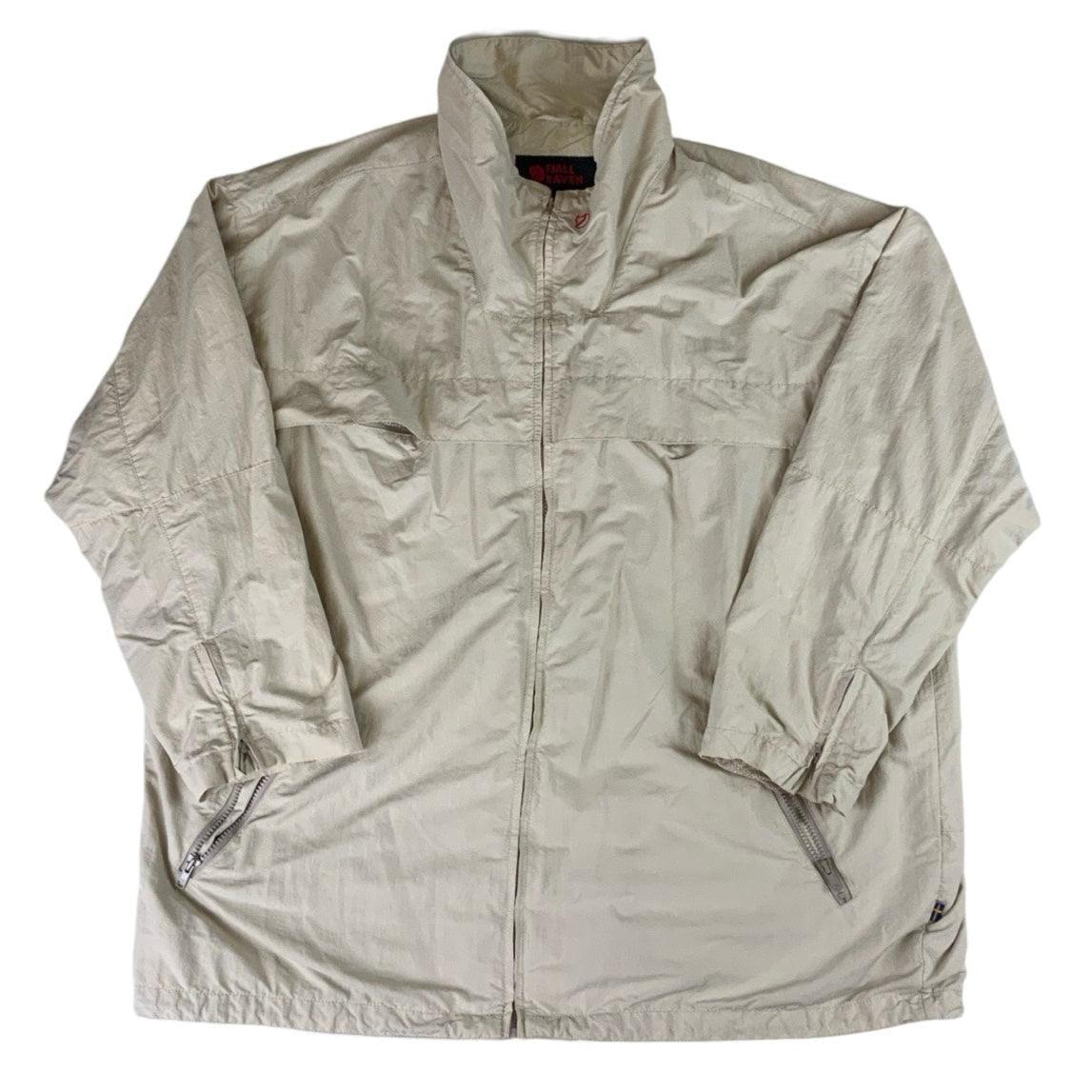 Preloved Fjall Raven Cream Outdoor Jacket XL XXL