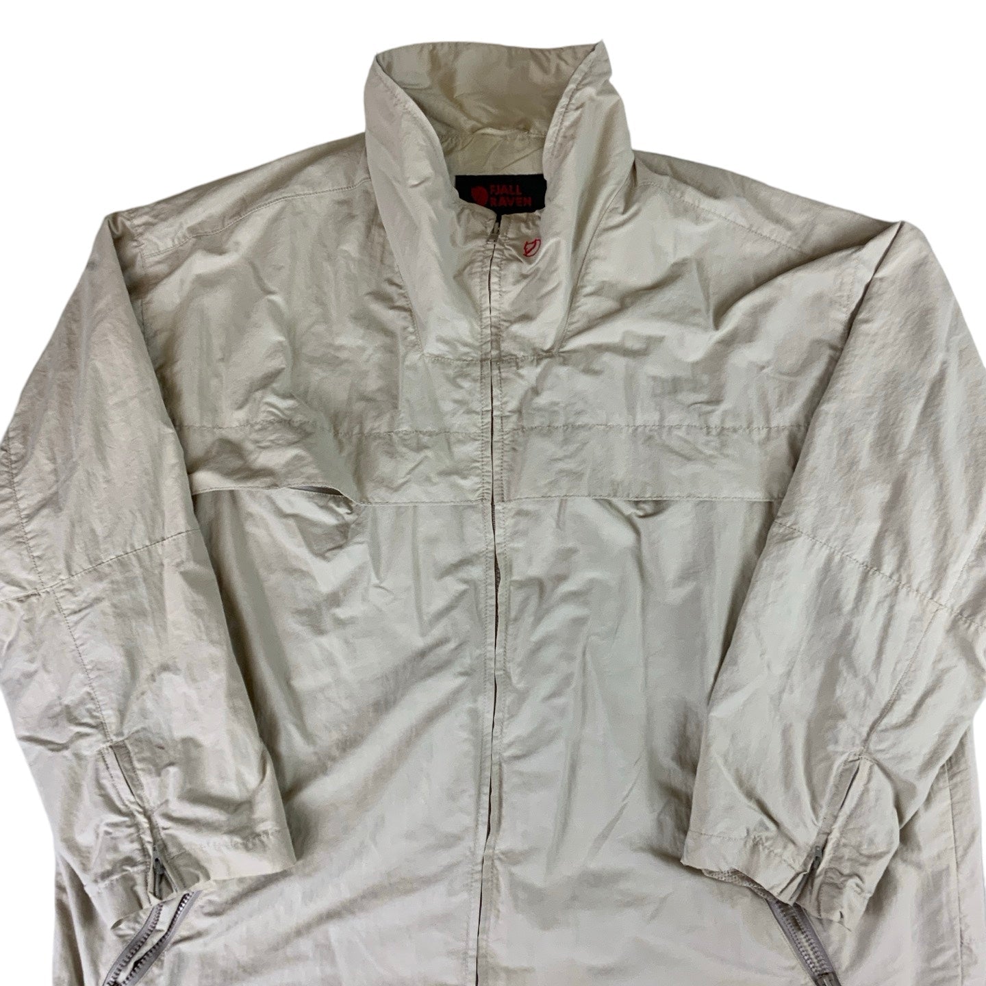 Preloved Fjall Raven Cream Outdoor Jacket XL XXL