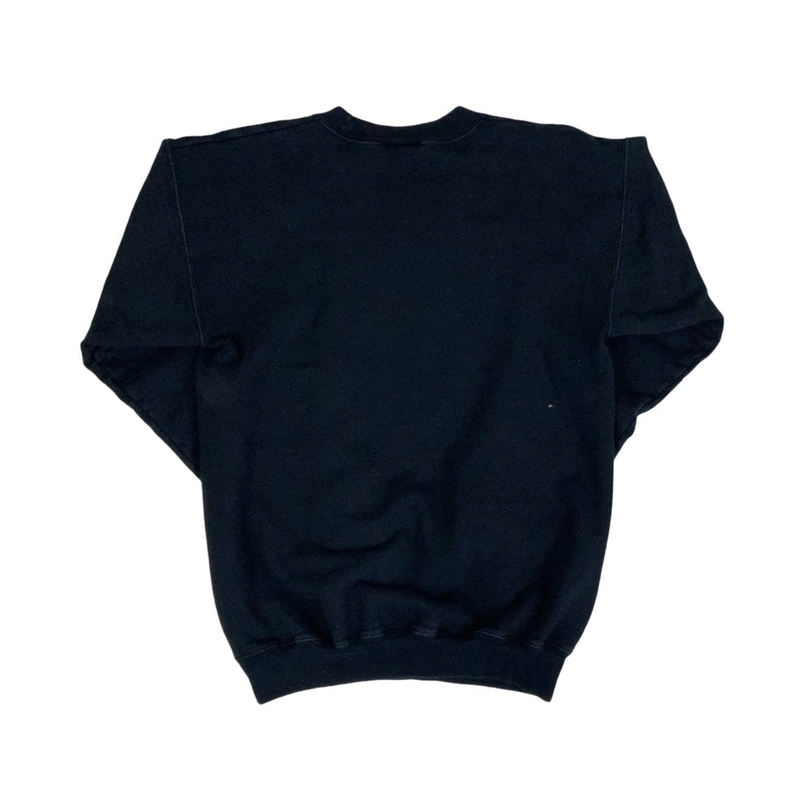 Vintage 90s 'Thrasher Magazine' Black Red Spell-Out Graphic Sweatshirt S M