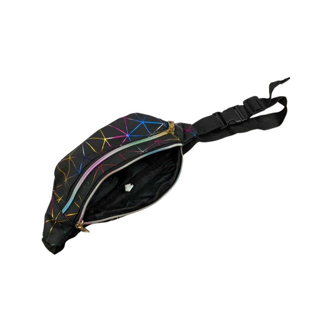 Vintage Multicolour Vinyl Bum Bag