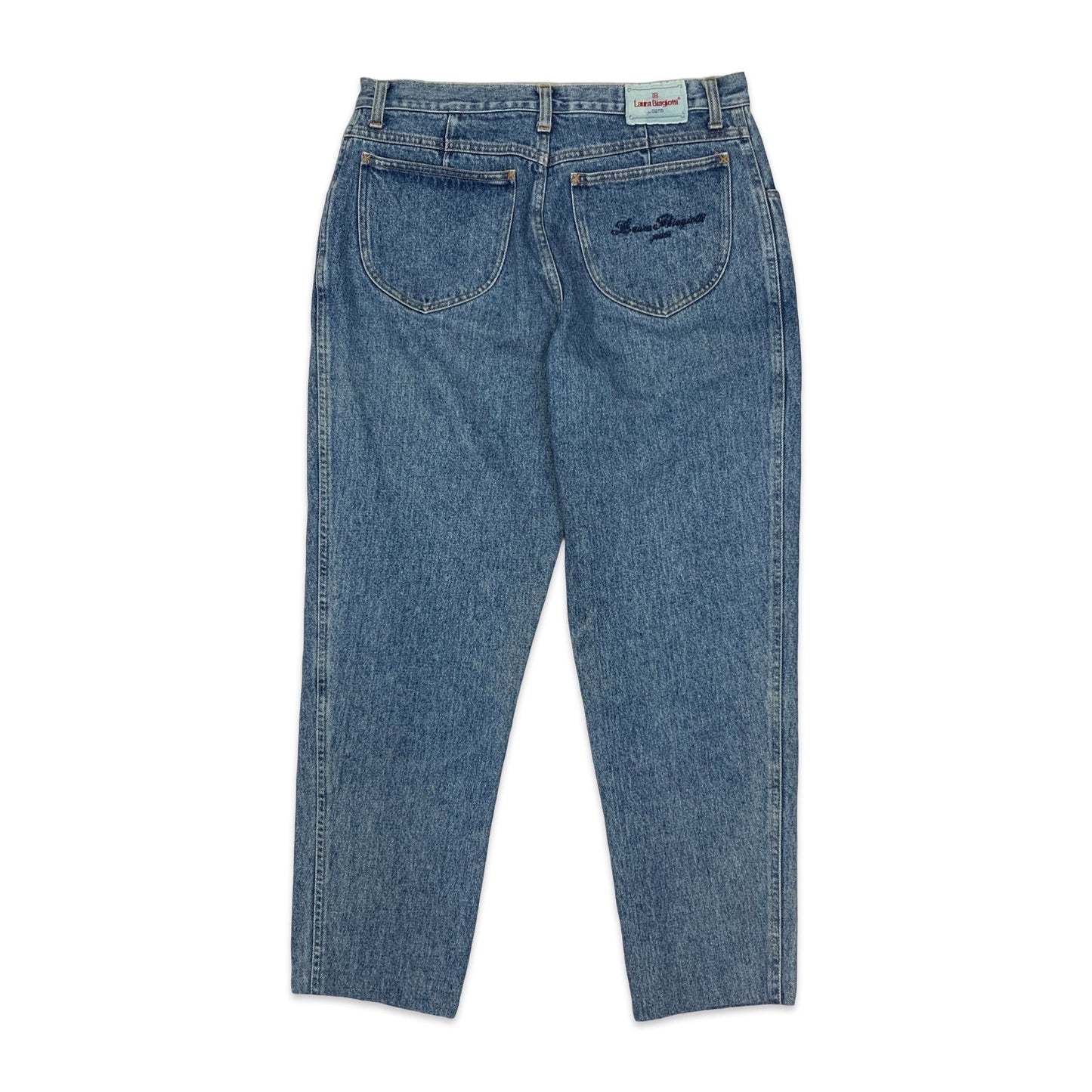 Vintage Mid Blue Laura Biagiotti Mom Jeans 14