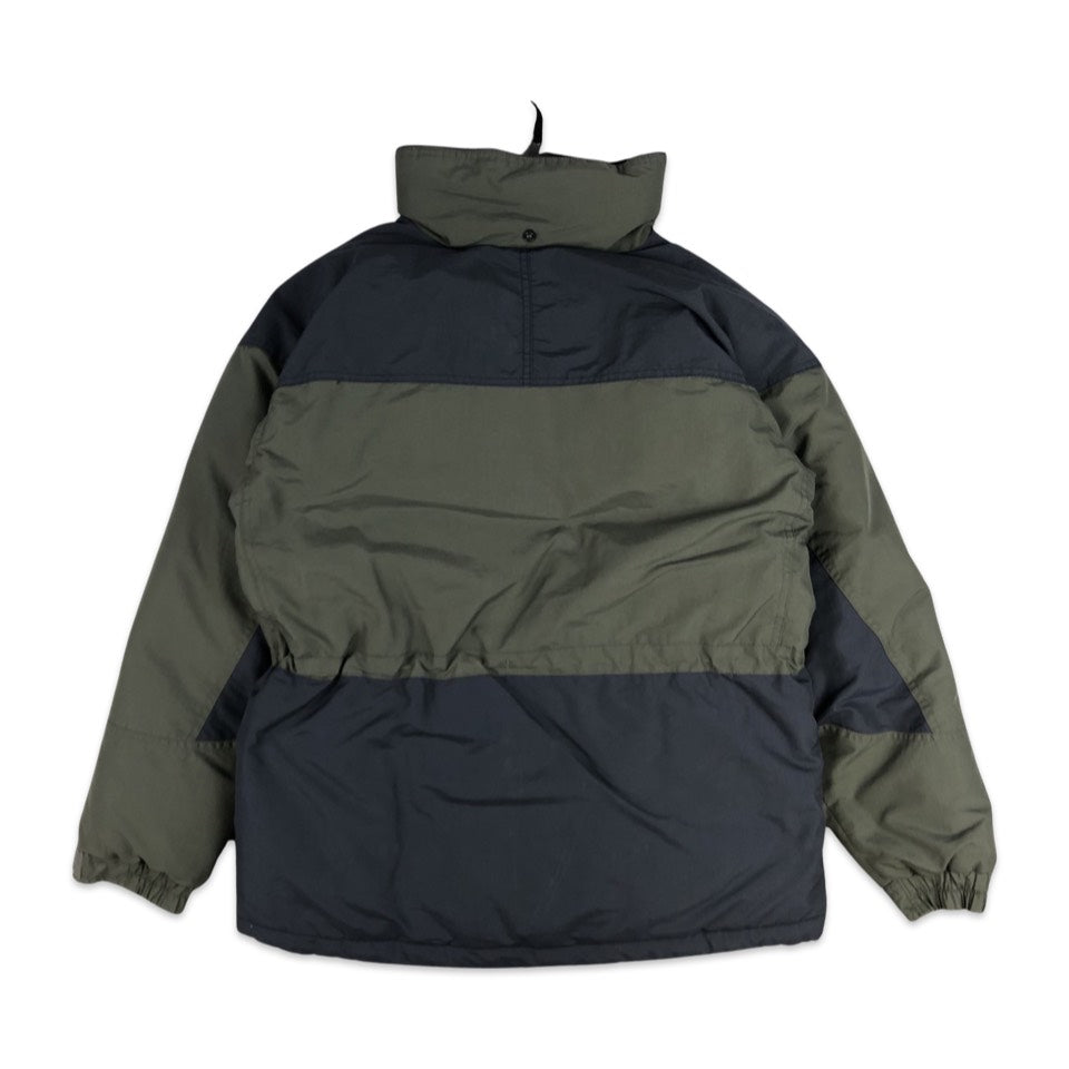 Vintage 90s Columbia Green and Grey Insulated Ski Jacket M