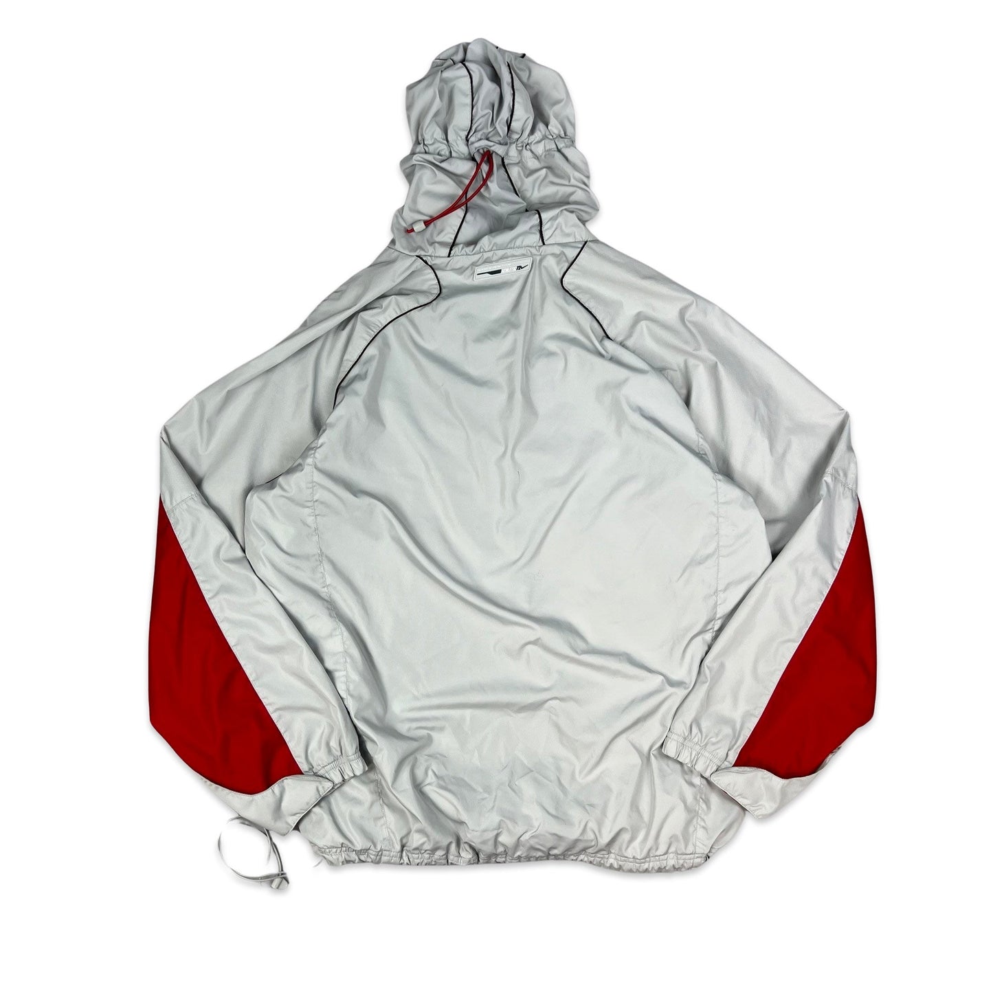00s Nike Grey & Red Anorak XL XXL