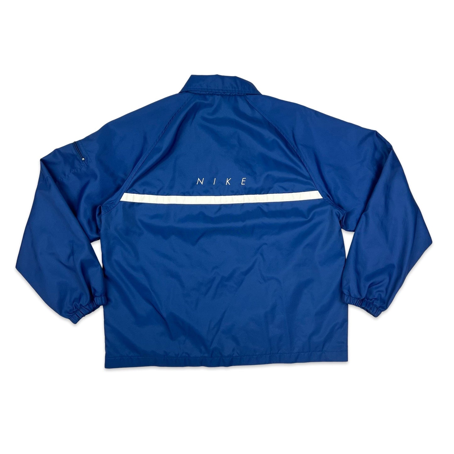 Vintage Y2K Nike Blue & White Windbreaker 18 20