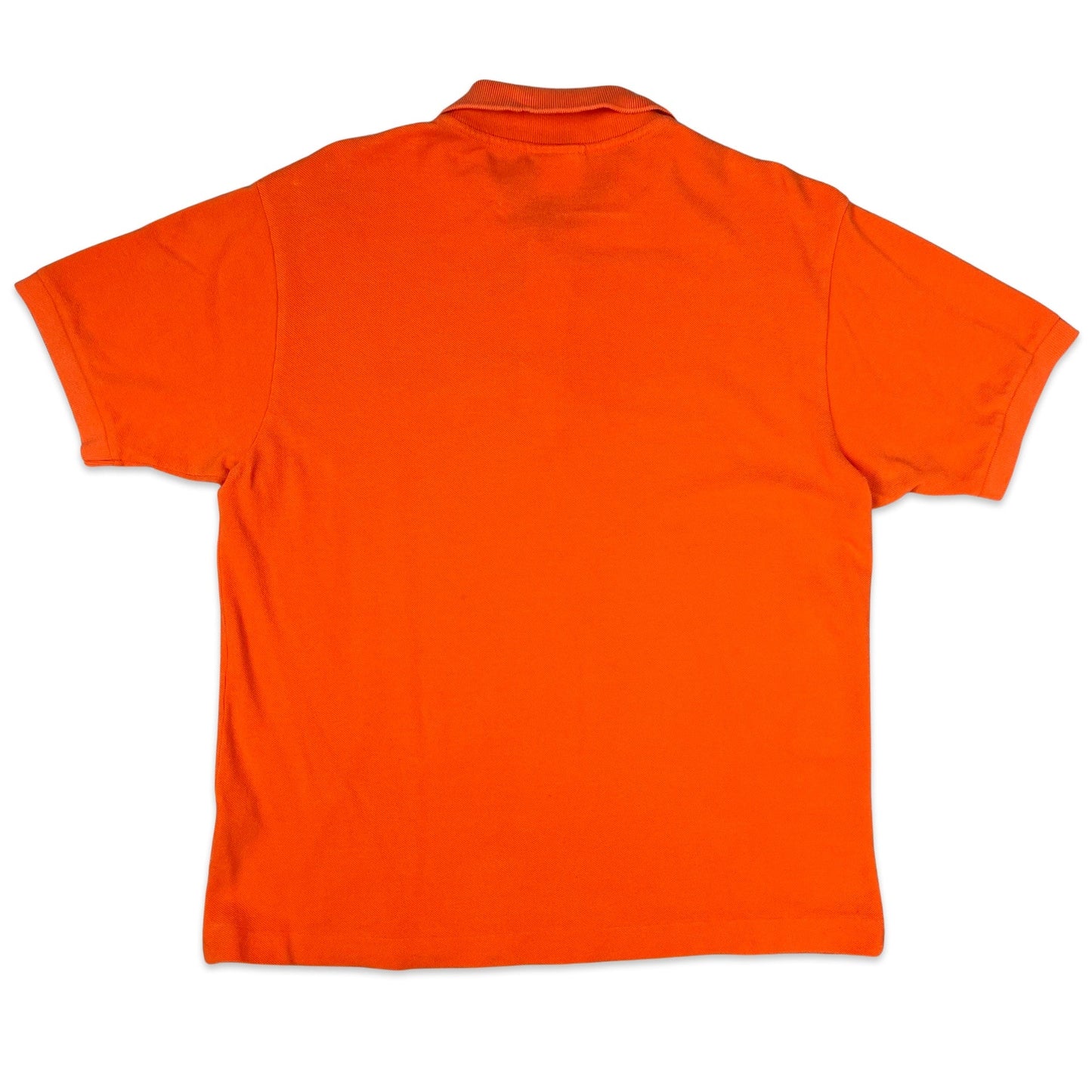 Lacoste Orange Polo Shirt S M