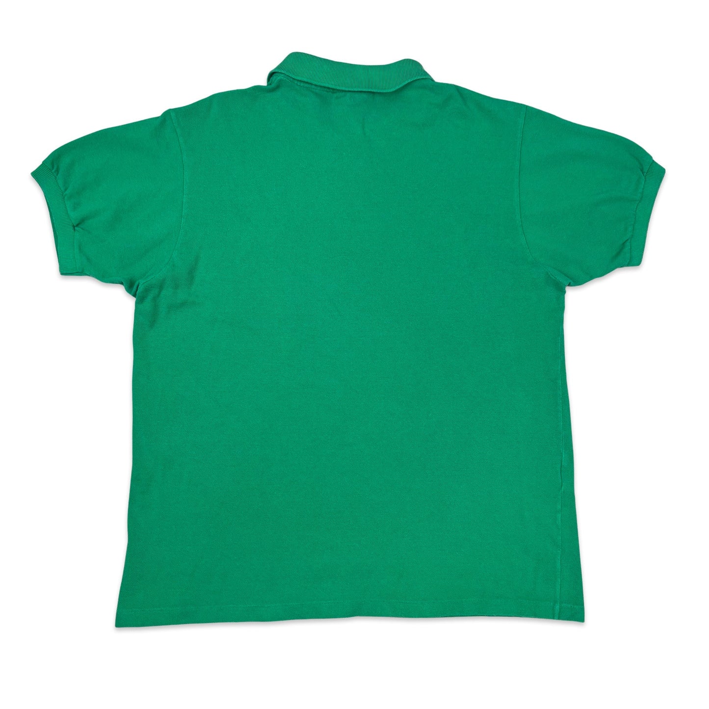 Vintage 80s Chemise Lacoste Green Polo Shirt S M