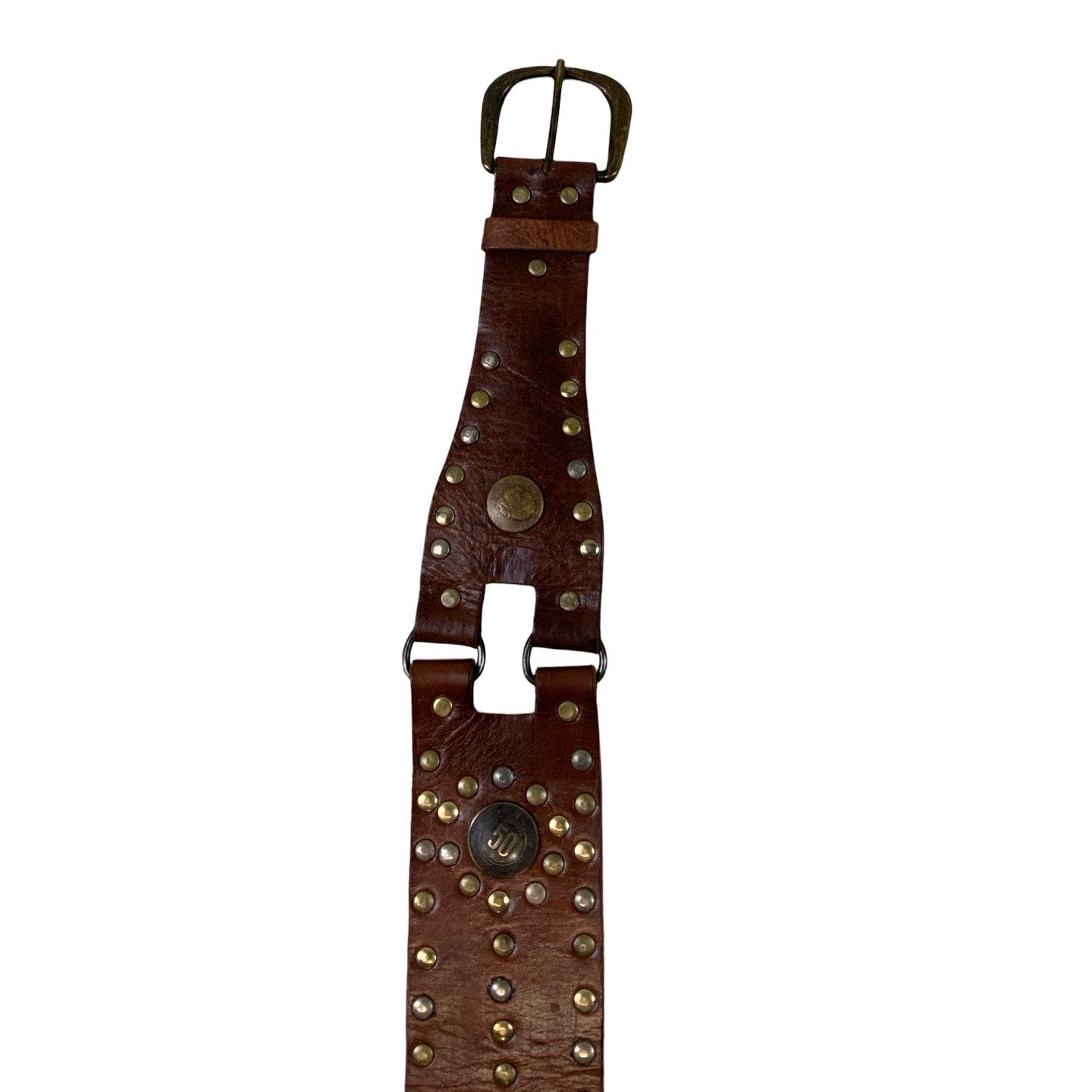 Vintage Four Part Studded Belt