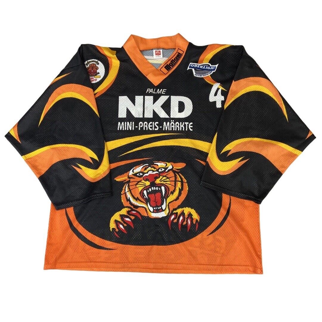 Black, Orange & Yellow Eissportverein Bayreuth e.v. Eishockey Jersey XXXL