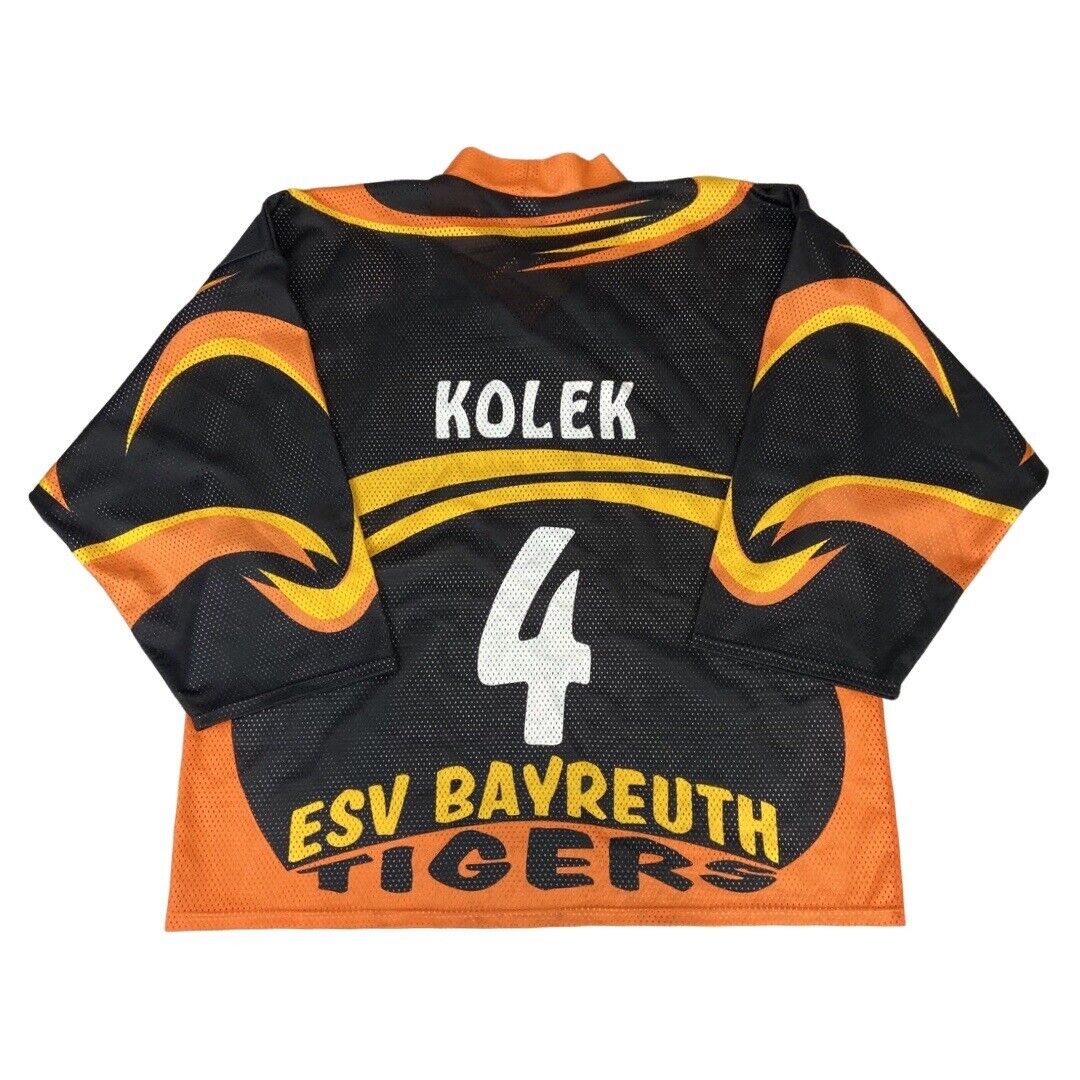 Black, Orange & Yellow Eissportverein Bayreuth e.v. Eishockey Jersey XXXL