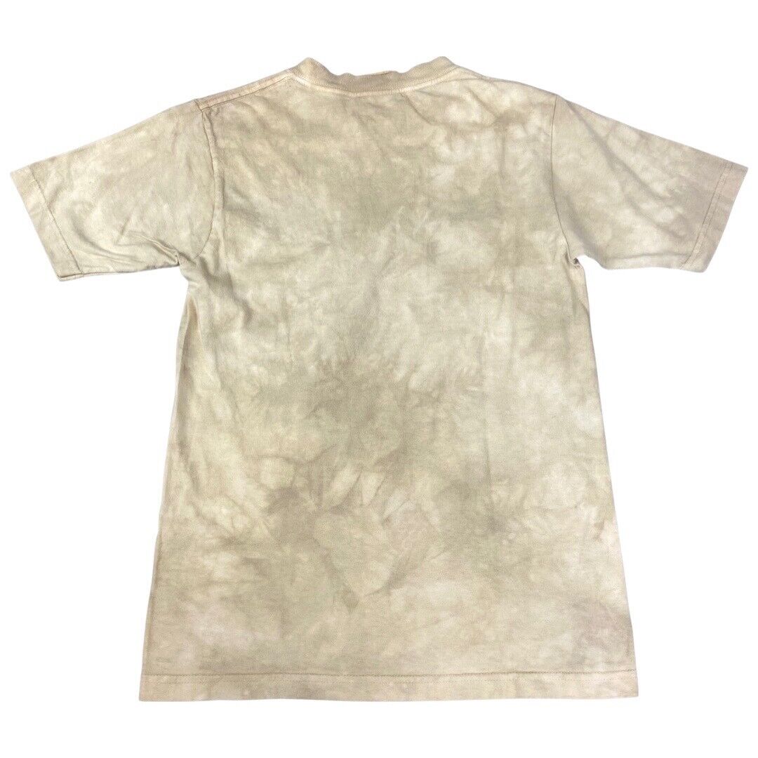 Vintage 2001 Beige The Mountain Tiger/Snow Tiger Graphic T-Shirt Extra Small