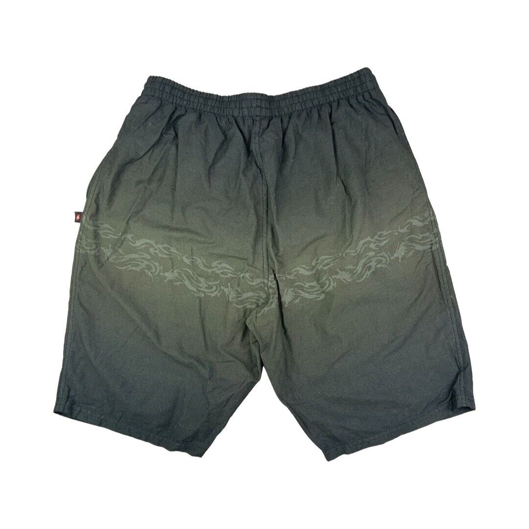 2000s Black & Grey Airwalk Tribal Swim Surf Boardshorts Large