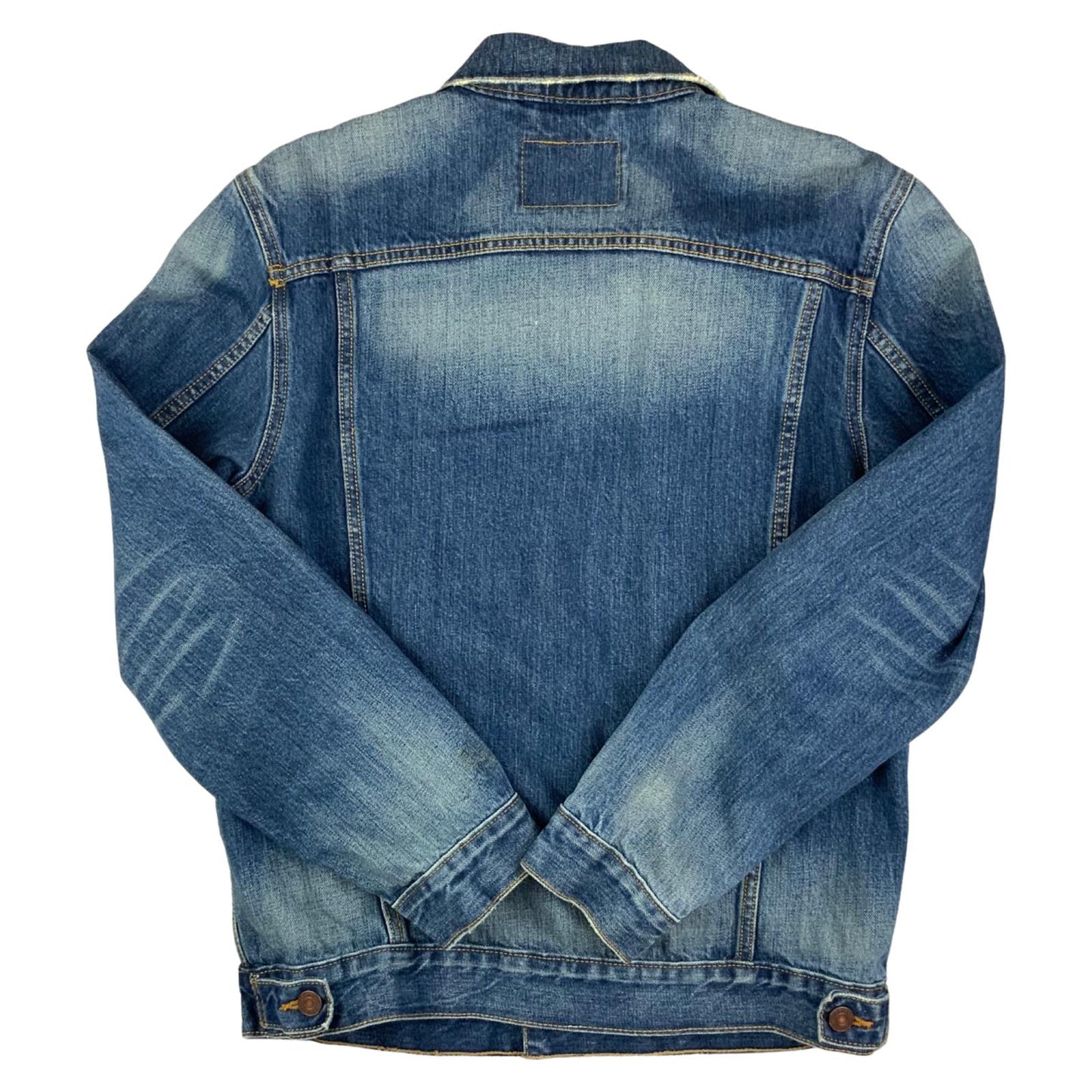 LEVIS RED TAB TYPE 3 TRUCKER DENIM JACKET SUPERB WEAR 36” S