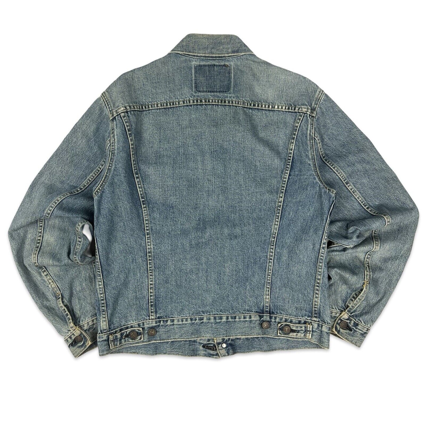 VTG 90s JAPANESE LEVIS LVC BIG E TYPE 3 TRUCKER DENIM JACKET MOD ROCKABILLY 38 S