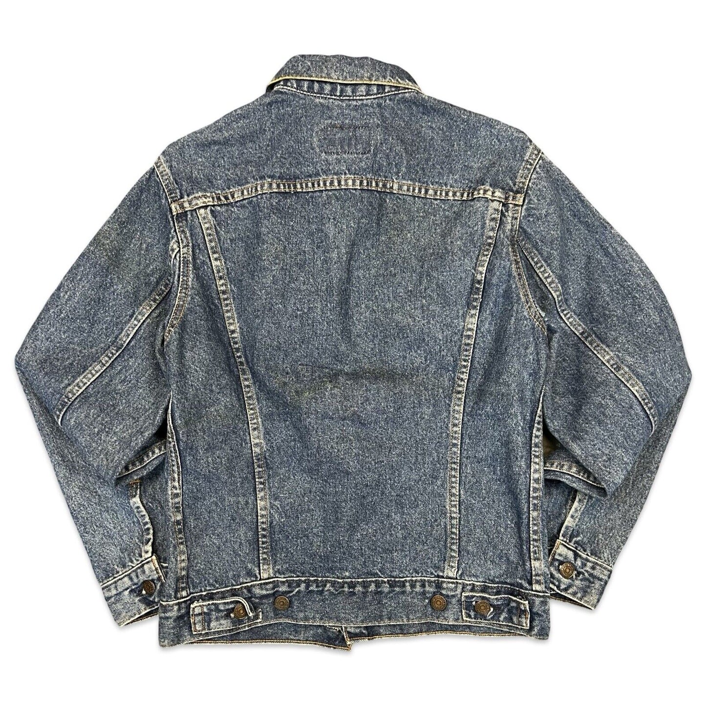 VTG 1980s USA MADE LEVIS RED TAB TYPE 3 TRUCKER DENIM JACKET MOD SKIN 34 XS