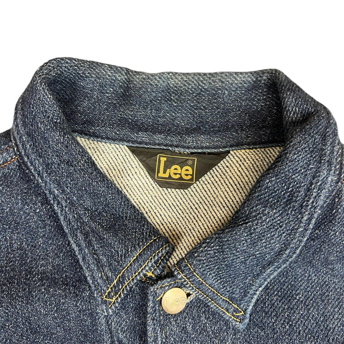 LEE JAPANESE UNUSUAL SOFT THICK FLANNEL DENIM JACKET M 40”