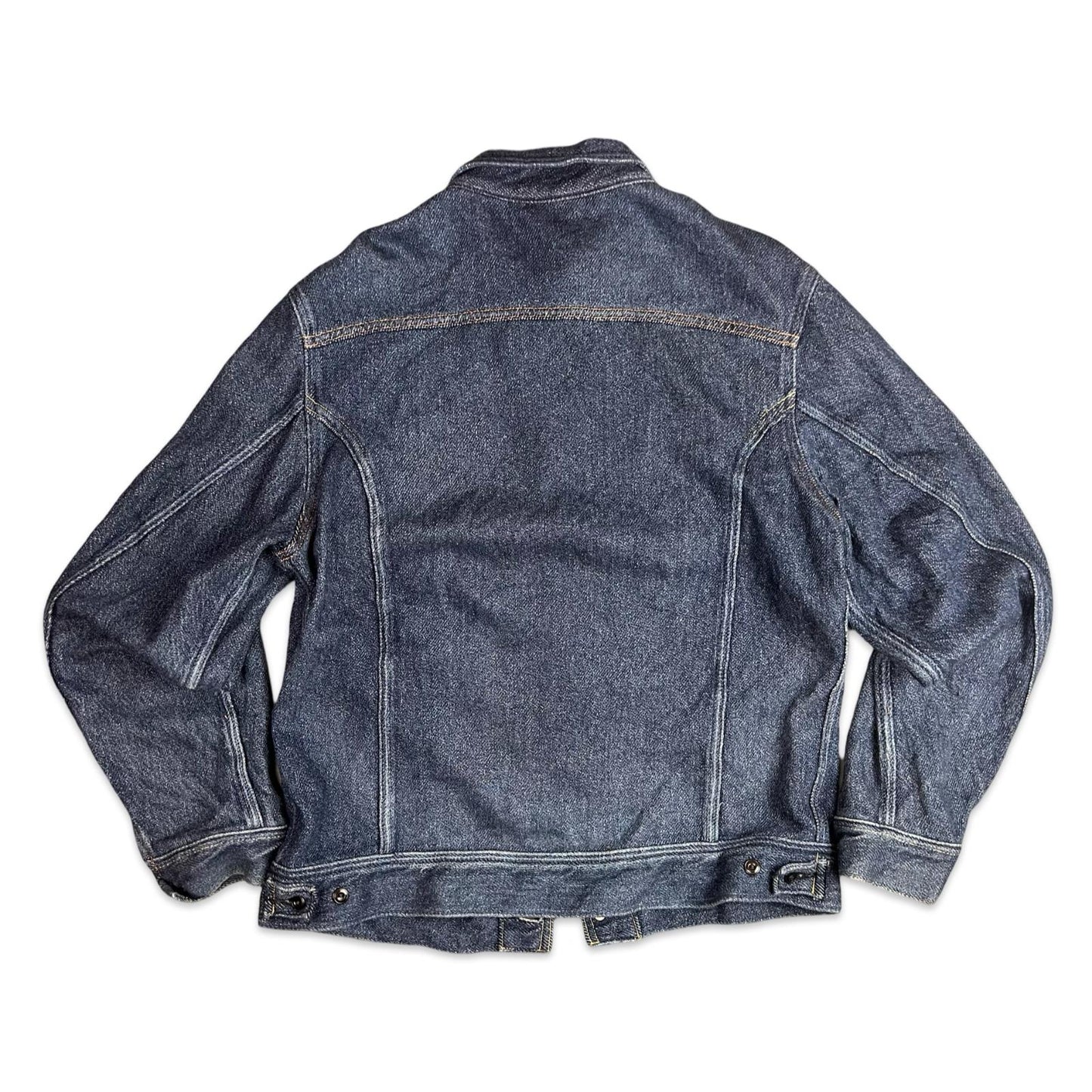 LEE JAPANESE UNUSUAL SOFT THICK FLANNEL DENIM JACKET M 40”