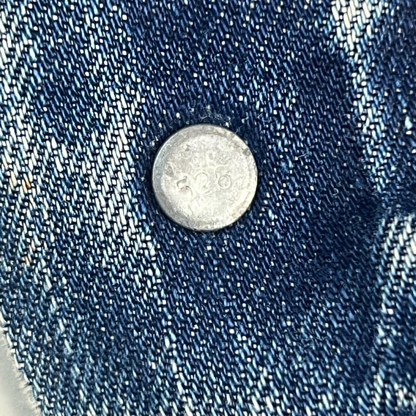 VTG GENUINE LATE 1960s LEVIS BIG E TYPE 3 TRUCKER DENIM JACKET XS MOD SKINS 34”