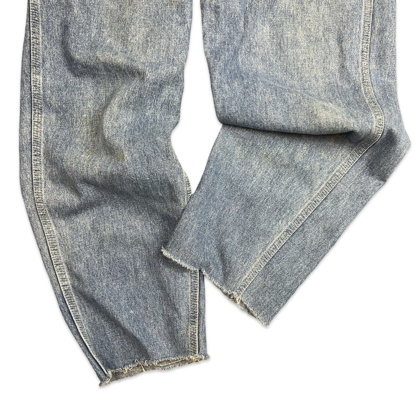 VTG LEE USA WORKWEAR DENIM DUNGAREES ROCKABILLY HOT ROD 28”W 26”L