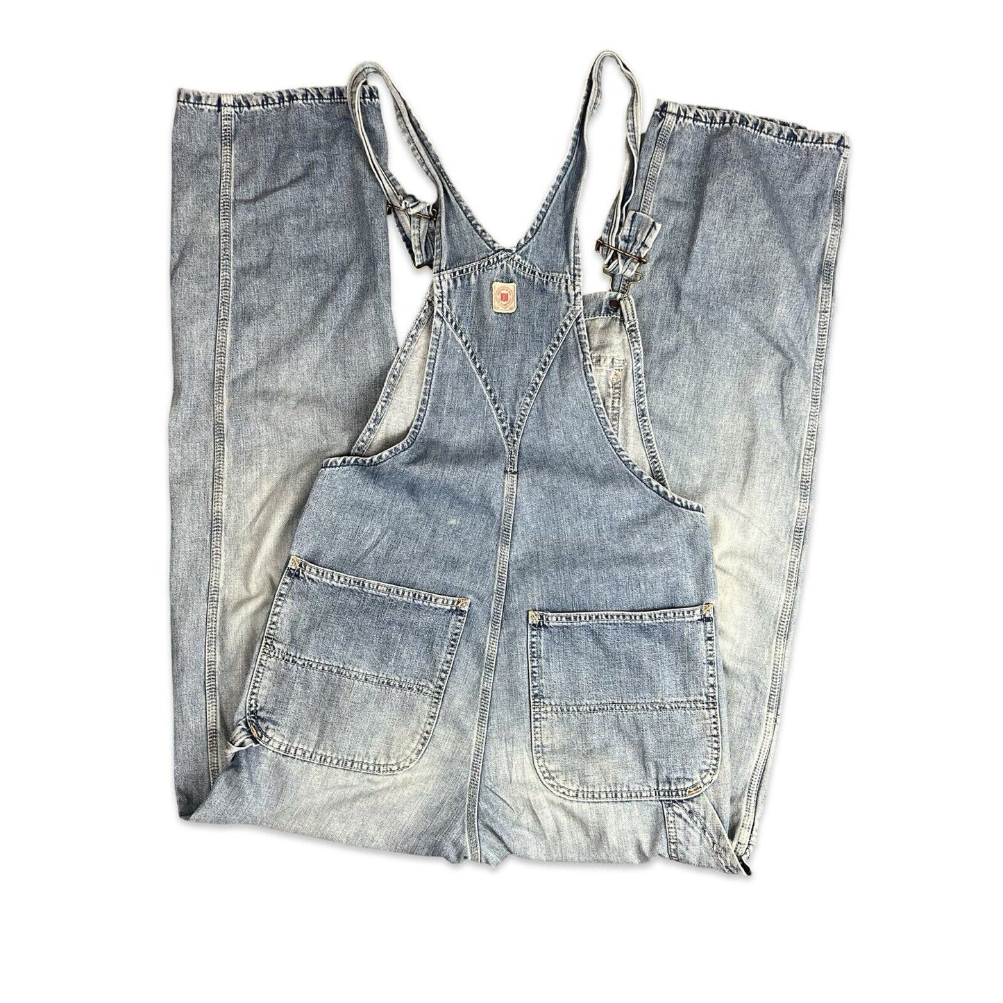VTG EDWIN JAPAN 101 ONE O ONE DENIM DUNGAREES USA WORKWEAR ROCKABILLY 27 W 33 W