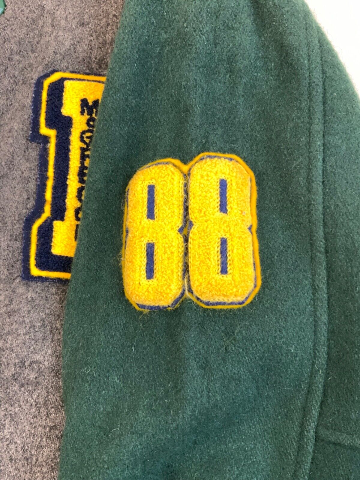 VTG 80s USA McGREGOR WOOL VARSITY JACKET BASEBALL FOOTBALL ROCKABILLY M 40