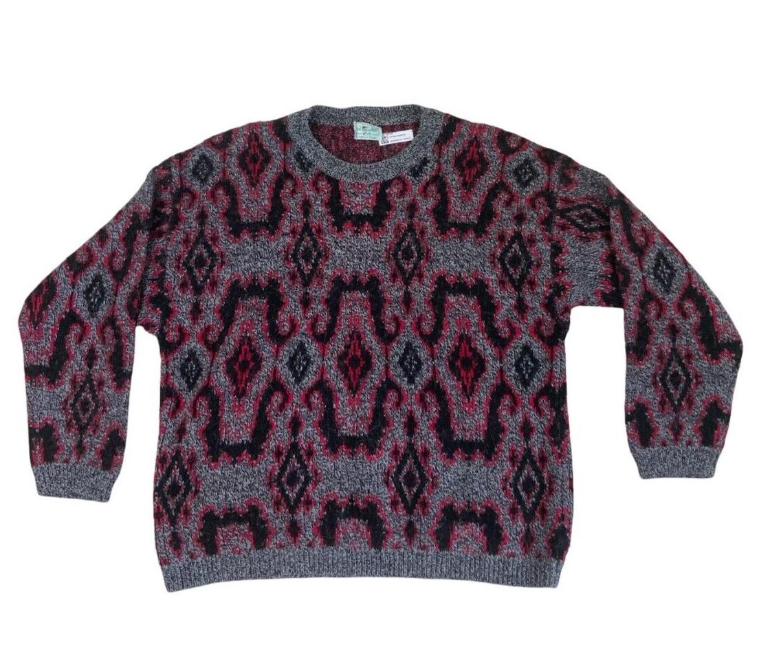 VTG 80s UNITED COLORS OF BENETTON JUMPER SIZE L