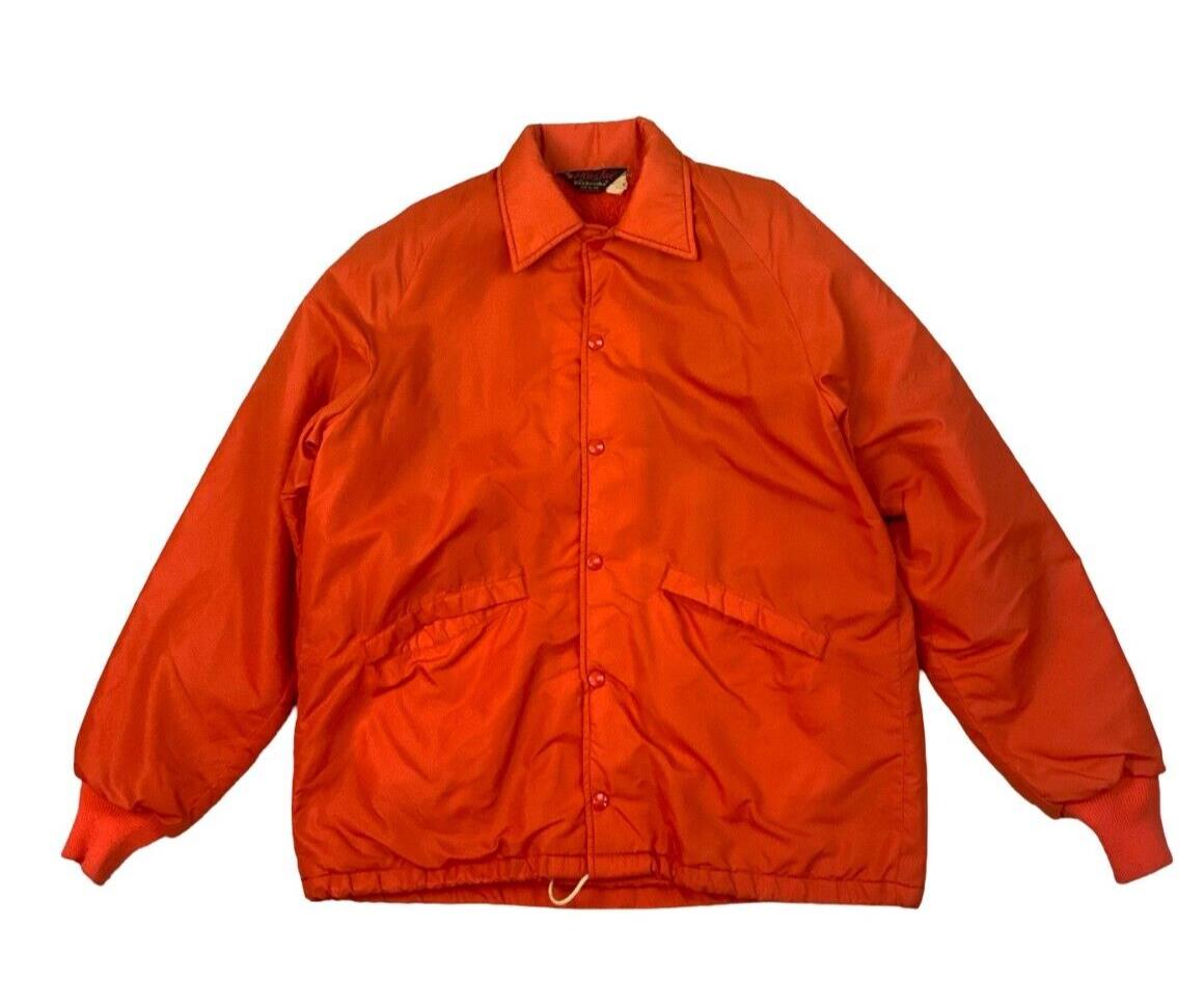 VTG 1970s USA PLA-JAC BY DUNBROOK LINED NYLON DEERHUNTER JACKET L 44