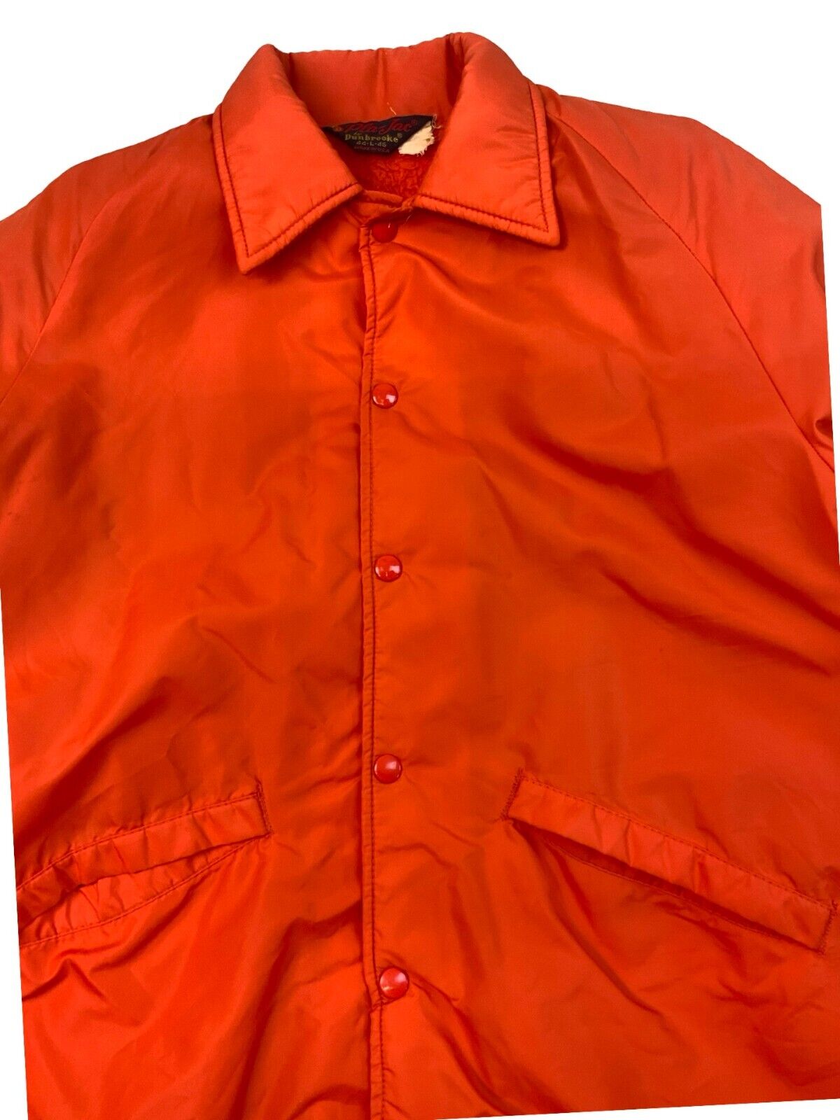 VTG 1970s USA PLA-JAC BY DUNBROOK LINED NYLON DEERHUNTER JACKET L 44