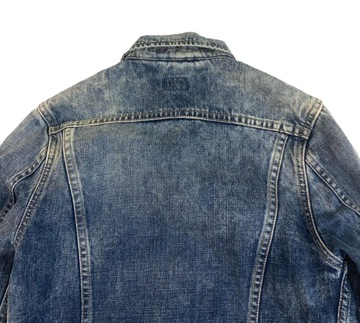 RARE VTG LEE 125th ANNIVERSIARY DONWAN HARRELL GRAPHIC LINED DENIM JACKET XS 34