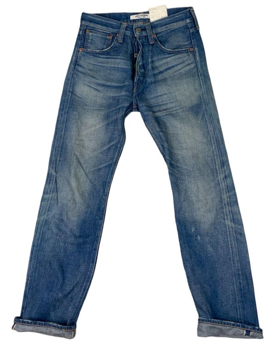 JUNYA WATANABE COMME DES GARCONS STRAIGHT LEG SELVEDGE JEANS SIZE 28W 28L