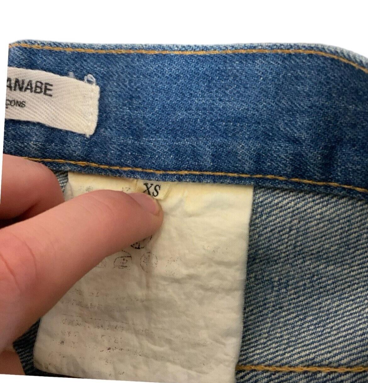 JUNYA WATANABE COMME DES GARCONS STRAIGHT LEG SELVEDGE JEANS SIZE 28W 28L