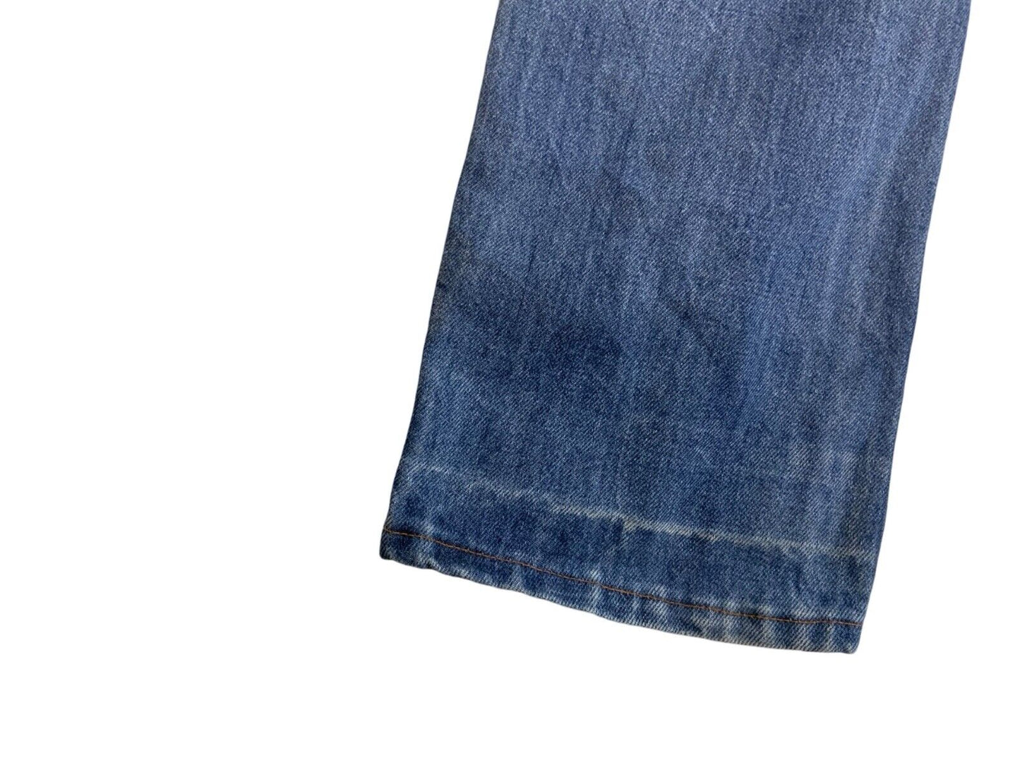 VTG 80s UNISEX LEVIS ORANGE TAB DENIM DUNGAREES WORKWEAR ROCKABILLY XS 25” WAIST