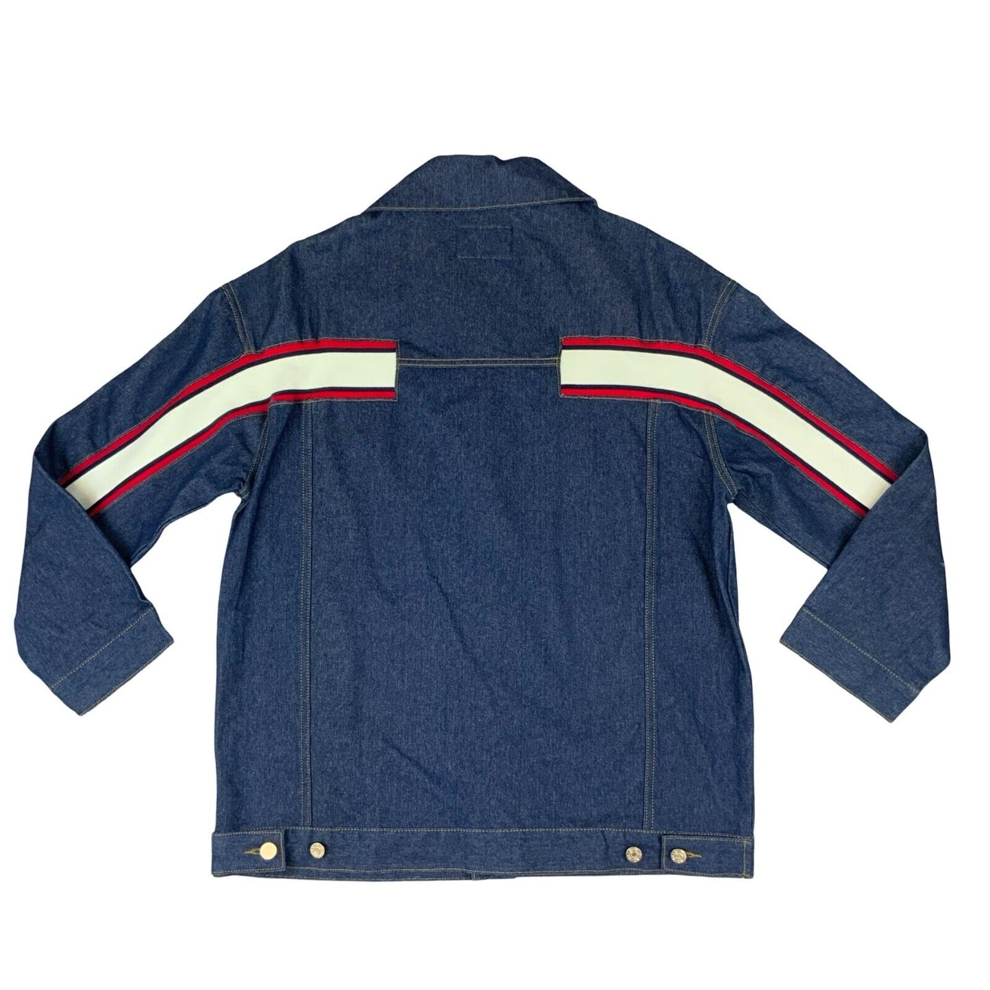 VTG 00s MP STUDIOS MASON PRINCE INDIGO RAW DENIM JACKET XL