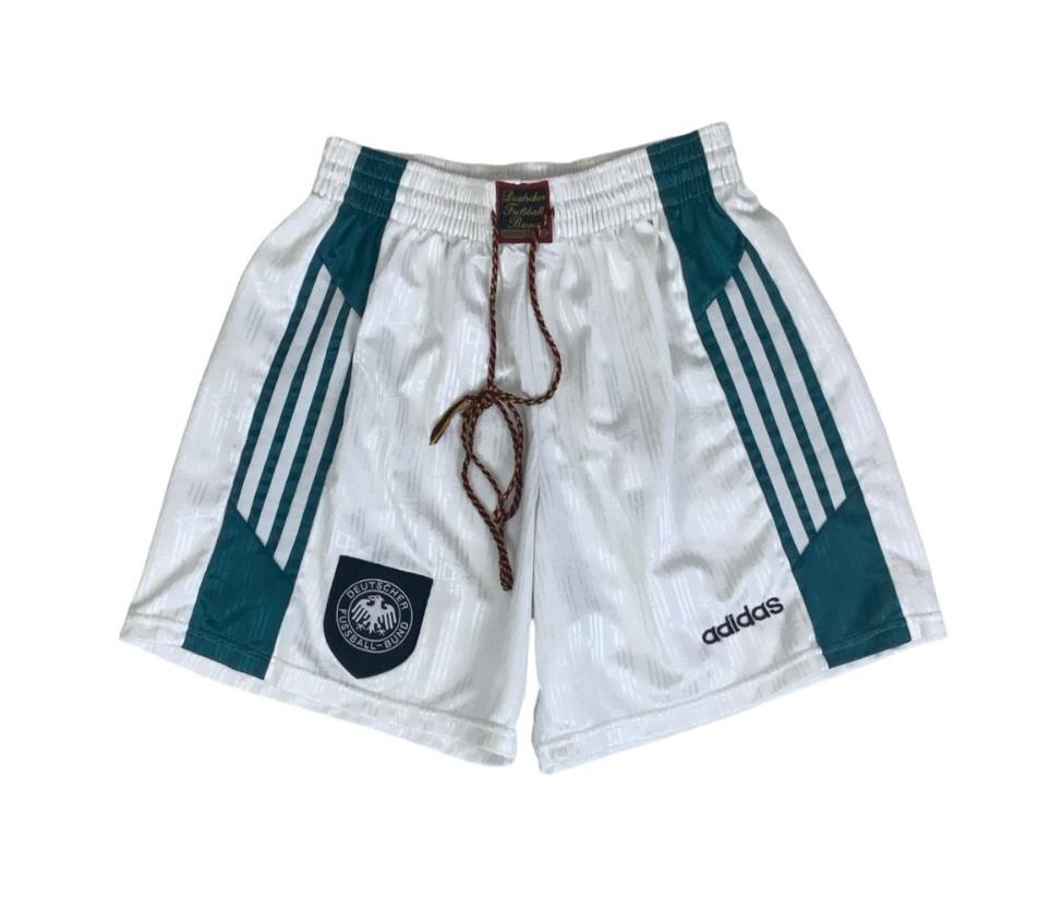VTG 90S ADIDAS OFFICIAL DEUTSCHER GERMAN FC SPORTS AWAY SHORTS S M