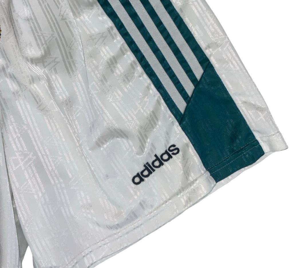 VTG 90S ADIDAS OFFICIAL DEUTSCHER GERMAN FC SPORTS AWAY SHORTS S M