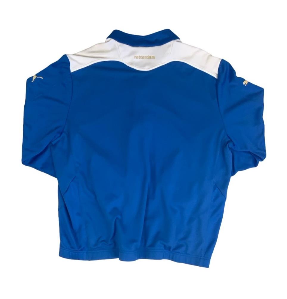 PUMA FC FEYENOORD ROTTERDAM 2011/12 BLUE WHITE TRACK JACKET 2X-LARGE