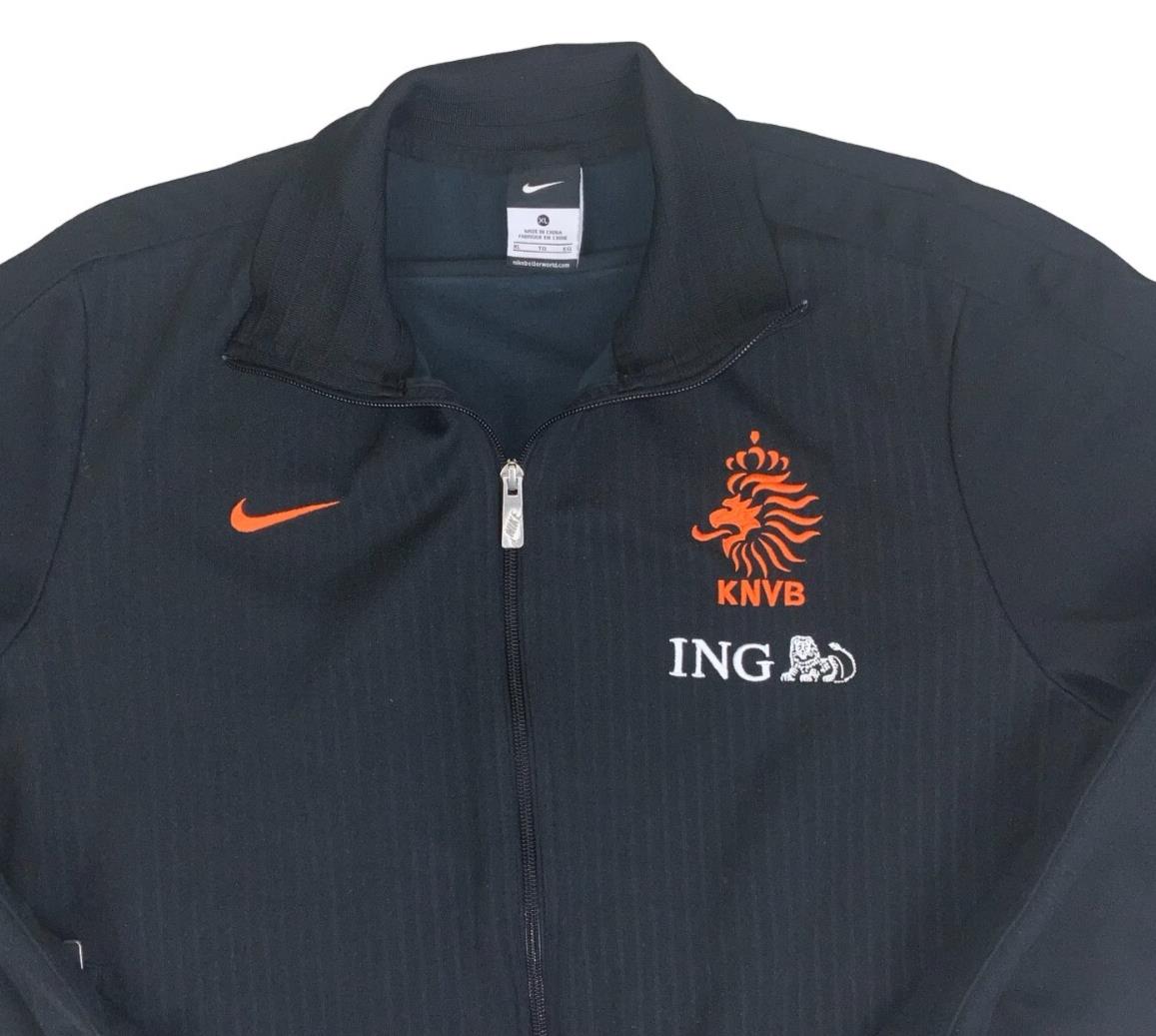 NIKE NETHERLANDS 2012-2013 TRAINING FOOTBALL SOCCER TRACK JACKET LARGE