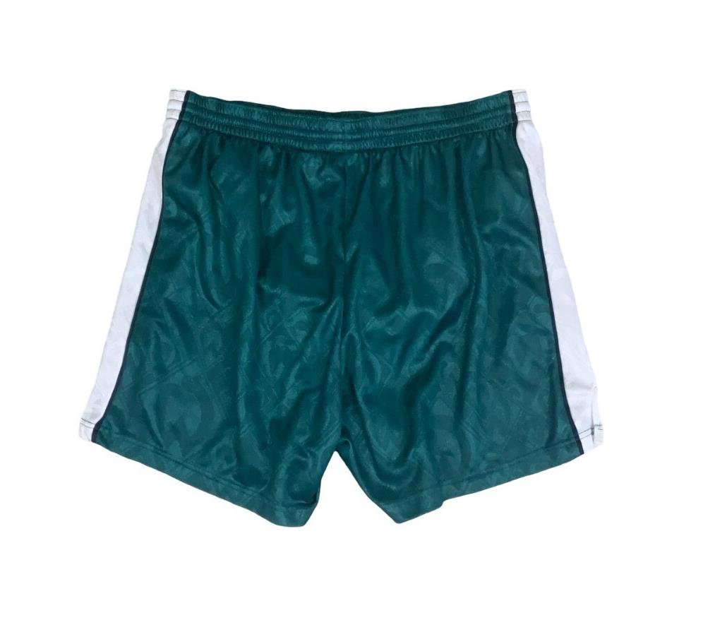 VTG 90S RARE SAMPLE PUMA WERDER BREMEN FC SPORTS SHORTS SMALL