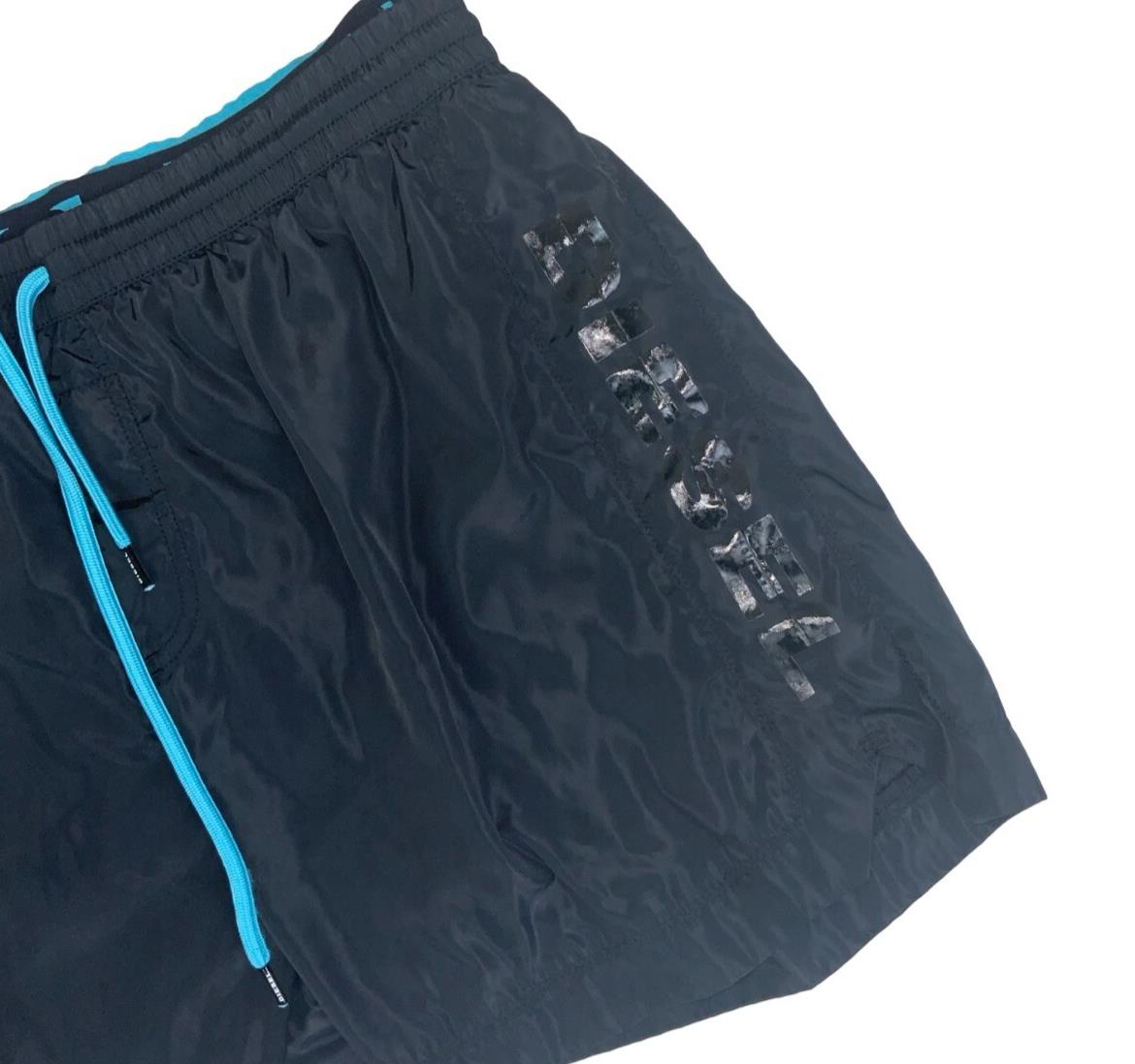 VTG 90S DIESEL BLUE SURF SPORT BOARD BEACH SHORTS MEDIUM